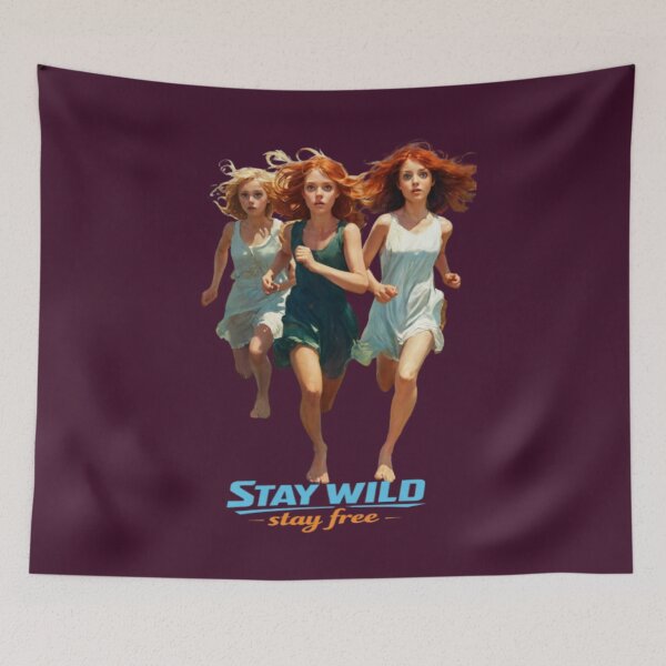 Item preview, Stay wild stay free designed and sold by JaroDesign2023.