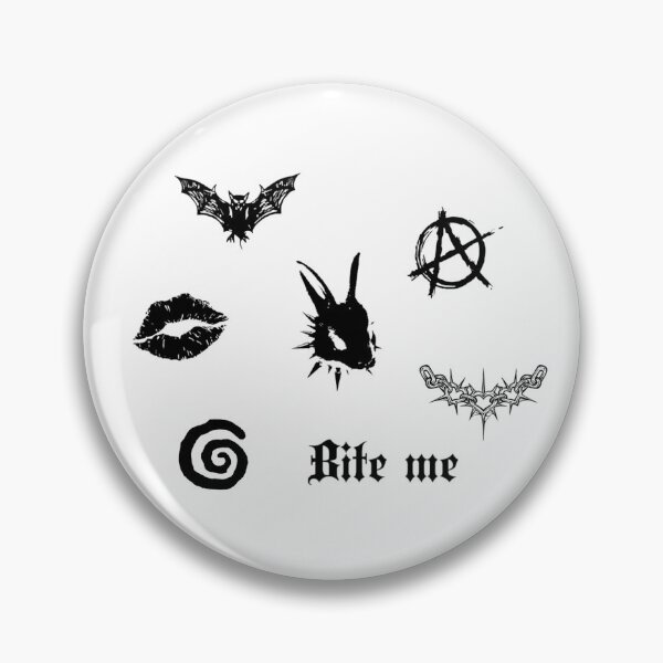 Item preview, Gothic alternative metal mini stickers designed and sold by yazzaaminee.