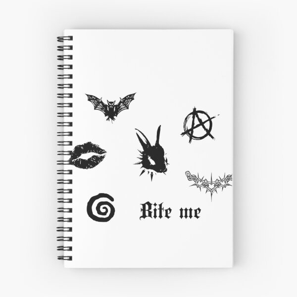 Item preview, Gothic alternative metal mini stickers designed and sold by yazzaaminee.