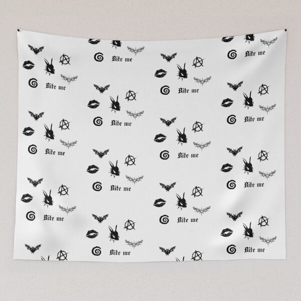 Item preview, Gothic alternative metal mini stickers designed and sold by yazzaaminee.