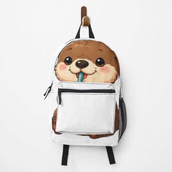Item preview, Cute Otter Bubble Tea Sticker designed and sold by DailyDoodlesBySumbul.