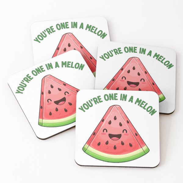 Item preview, Youre One In A Melon Cute Watermelon designed and sold by Amir Faysal.