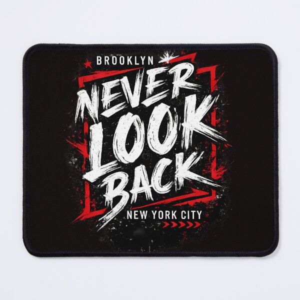 Item preview, Never Look Back Brooklyn New York City Streetwear Graphic designed and sold by SupernovaNote.