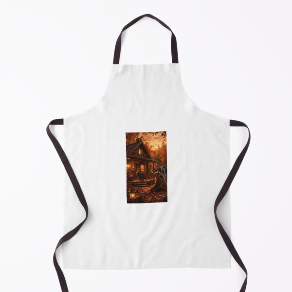 Item preview, The Bear and the Violin Cabin Woodland Fantasy Art designed and sold by TaiwoDesigns.