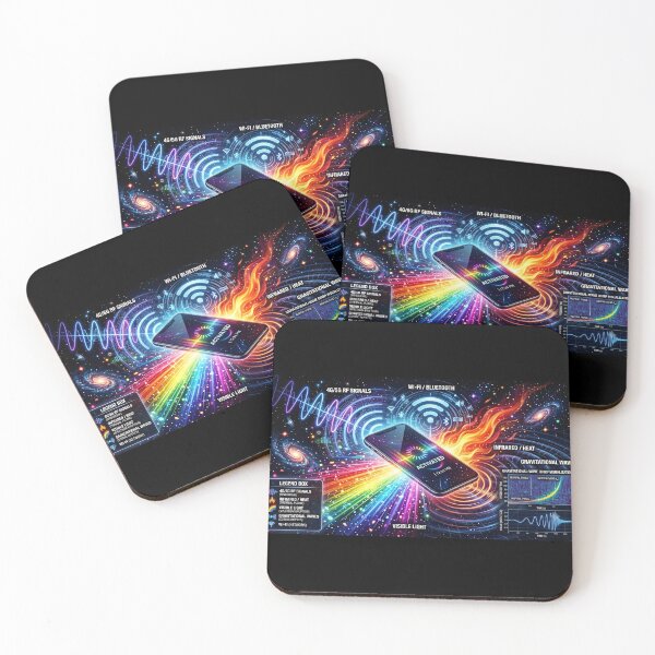 Item preview, Kinetic Energy Fields: Modern Tech Aesthetic designed and sold by aurooster.