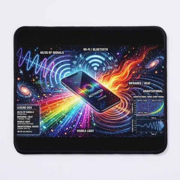 Item preview, Kinetic Energy Fields: Modern Tech Aesthetic designed and sold by aurooster.