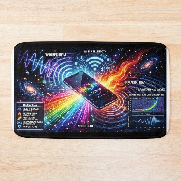 Item preview, Kinetic Energy Fields: Modern Tech Aesthetic designed and sold by aurooster.