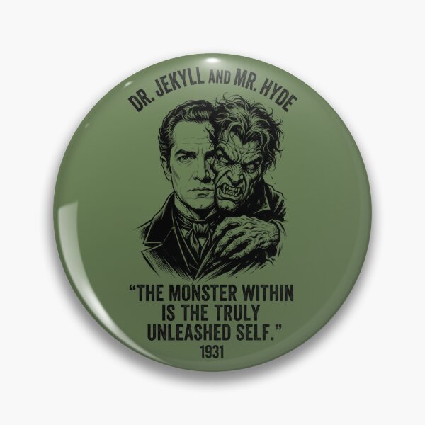 Item preview, Dr. Jekyll and Mr. Hyde No1 [Black & White] designed and sold by Trexyca Artworks Store.