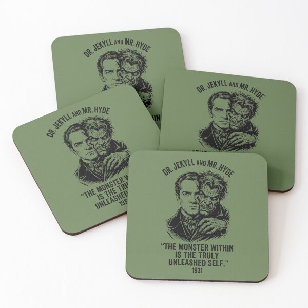 Item preview, Dr. Jekyll and Mr. Hyde No1 [Black & White] designed and sold by Trexyca Artworks Store.