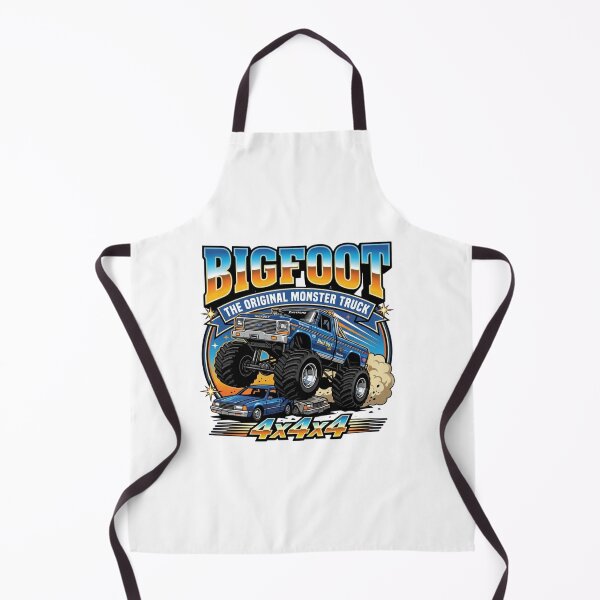 Item preview, Original Monster Truck Crushing Car Retro 4x4 Art designed and sold by SiarheiYur.