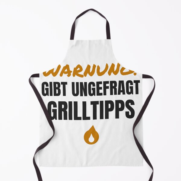 Item preview, Warning: Gives unsolicited grilling tips | Grilling saying designed and sold by GrinsWerk.