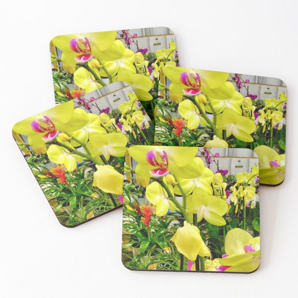 Item preview, Quiet Bloom - Yellow Orchid Garden - Lush Display. designed and sold by QuietBloomDHS.