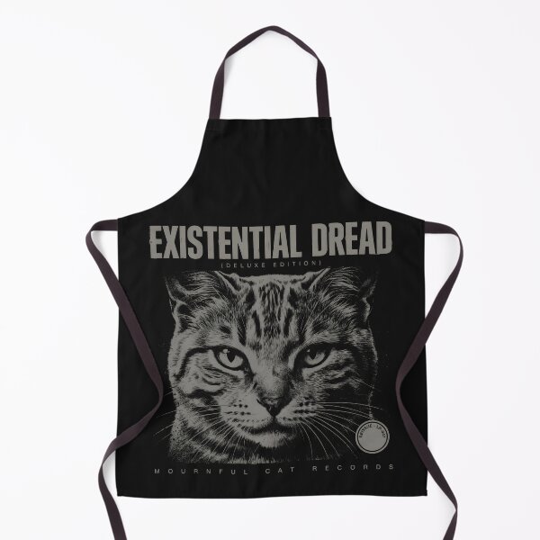 Item preview, Existential Dread Deluxe Edition Vinyl Record Cat Art designed and sold by Enea Kelo.