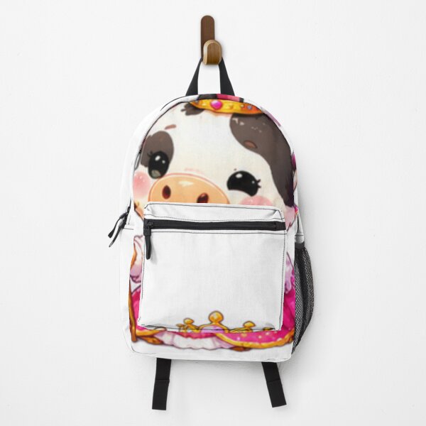Item preview, Kawaii Princess Cow Sticker designed and sold by DailyDoodlesBySumbul.
