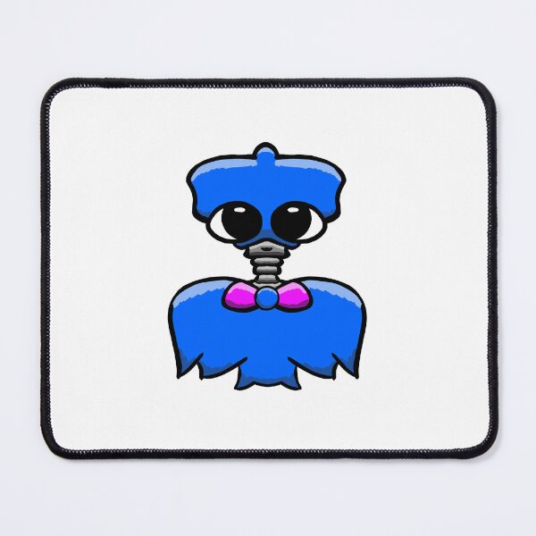 Item preview, Cute Robot Alien Creature Blue – Kawaii Ghost Sticker Art designed and sold by davidmalec.