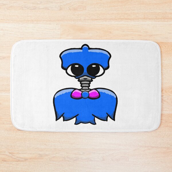 Item preview, Cute Robot Alien Creature Blue – Kawaii Ghost Sticker Art designed and sold by davidmalec.