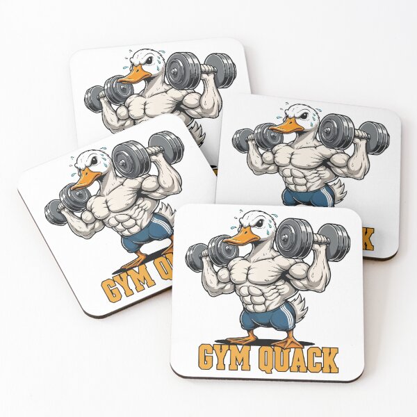 Item preview, Gym Quack Bodybuilder Muscular Duck designed and sold by Amir Faysal.