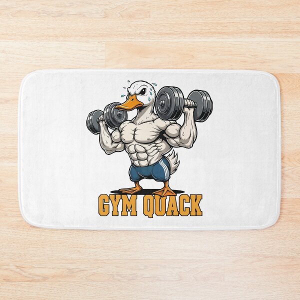 Item preview, Gym Quack Bodybuilder Muscular Duck designed and sold by Amir Faysal.