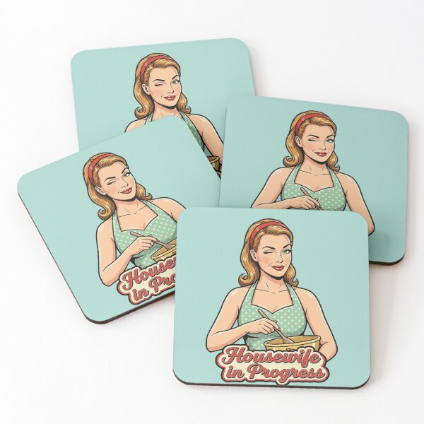 Item preview, Housewife in Progress- 1950s Hosewife designed and sold by Tantessa.