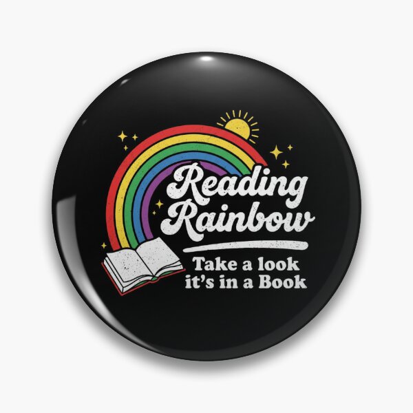 Item preview, Reading Rainbow Book Lover Retro Vintage Design designed and sold by SiarheiYur.