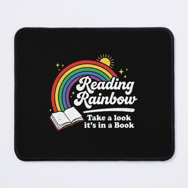 Item preview, Reading Rainbow Book Lover Retro Vintage Design designed and sold by SiarheiYur.