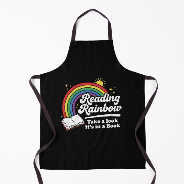 Item preview, Reading Rainbow Book Lover Retro Vintage Design designed and sold by SiarheiYur.
