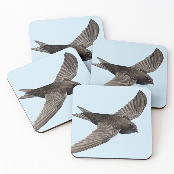 Item preview, COMMON SWIFT-Apus apus designed and sold by BEATRIZ ABAITUA.