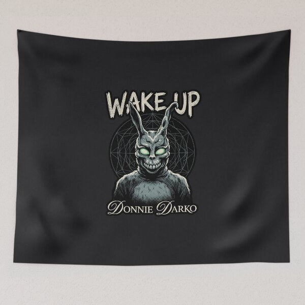 Item preview, Donnie Darko Frank The Bunny Wake Up Cinema Art designed and sold by Enea Kelo.