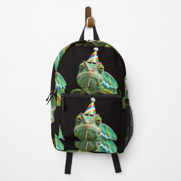 Item preview, Cute Party Chameleon Portrait designed and sold by BagFactoryUK.