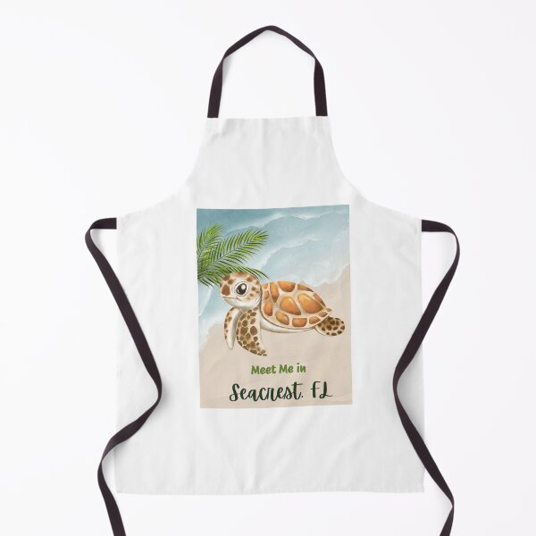 Item preview, Beach Shirt. Meet Me in Seacrest, FL. Cute Turtle Swimming in Seacrest, FL. Gift for an Emerald Coast Lover. designed and sold by ShrimpAndGrits.