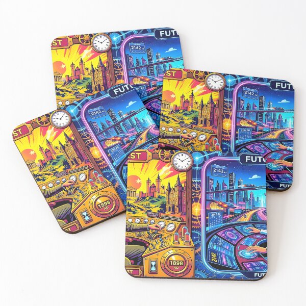 Item preview, Time Travel Chronicles: Past Steampunk vs Future Cyberpunk designed and sold by Daniela`s shop.