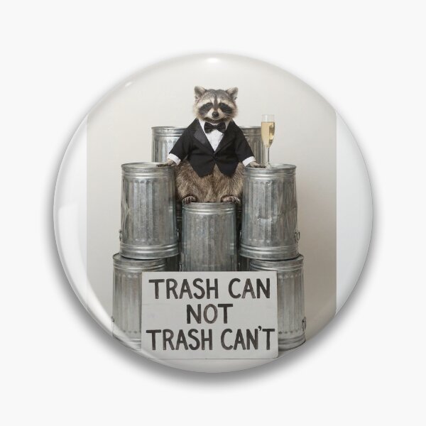 Item preview, It's Trash Can not Trash Can't Raccoon designed and sold by FreakamaGeek.