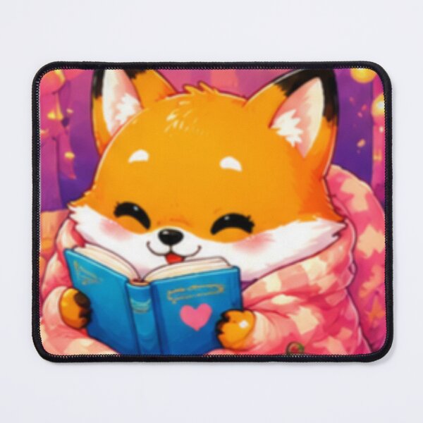 Artikelvorschau, Cute Fox Reading Book entworfen und verkauft von DailyDoodlesBySumbul.