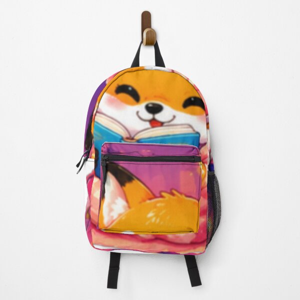 Item preview, Cute Fox Reading Book designed and sold by DailyDoodlesBySumbul.
