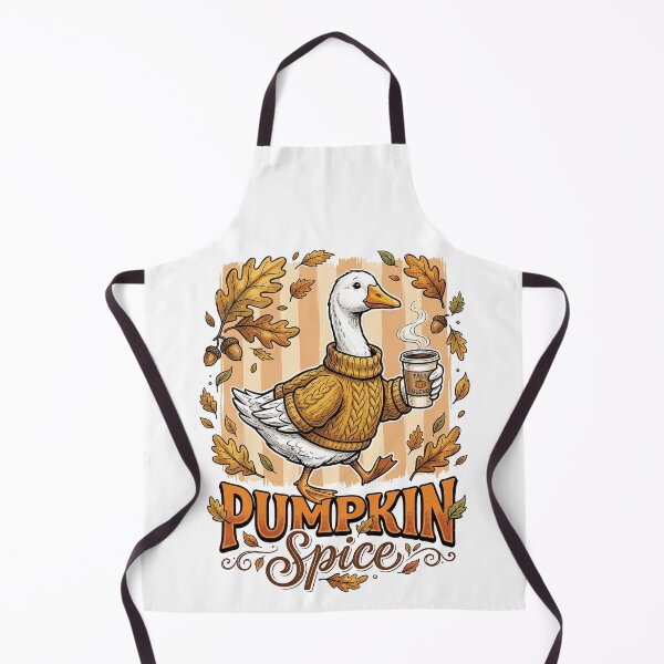 Item preview, Pumpkin Spice Goose Cozy Coffee Run designed and sold by hidetheyasin.