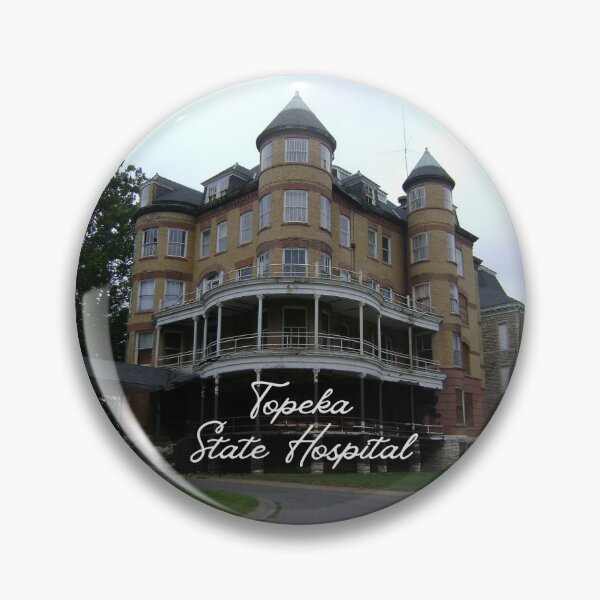 Item preview, Topeka State Hospital Cursive Caption designed and sold by GhostlyWorld.