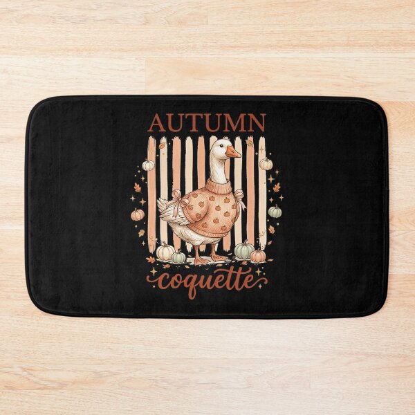 Item preview, Autumn Coquette Goose In Pumpkin Sweater designed and sold by hidetheyasin.