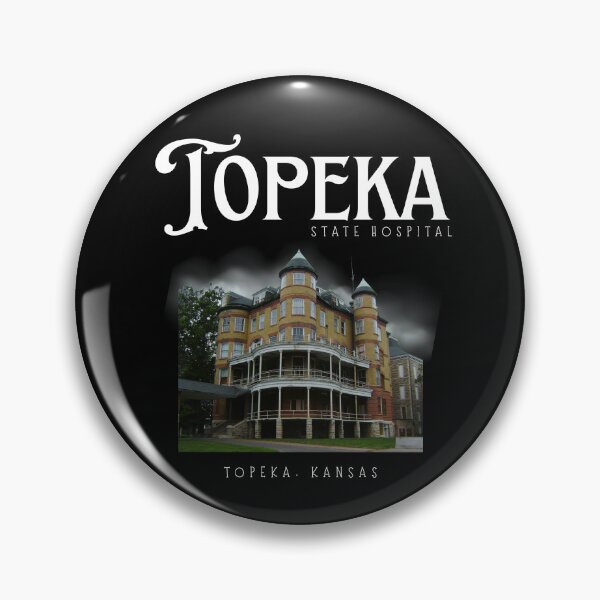 Item preview, Topeka State Hospital (Topeka, Kansas) Hero Graphic designed and sold by GhostlyWorld.