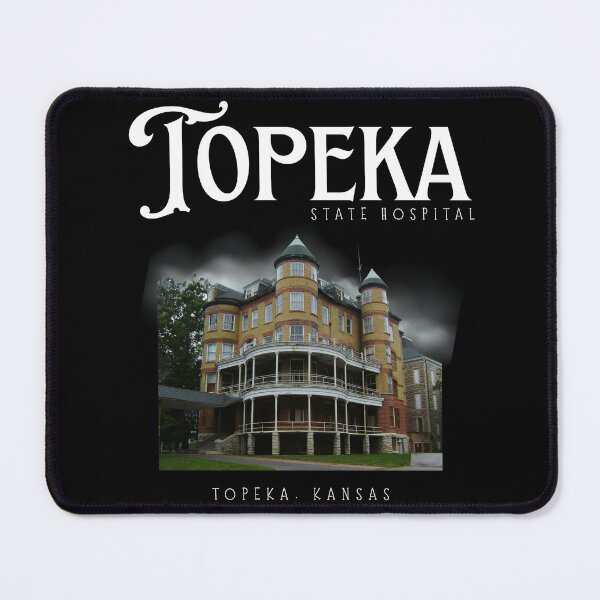Item preview, Topeka State Hospital (Topeka, Kansas) Hero Graphic designed and sold by GhostlyWorld.