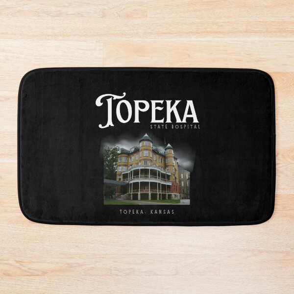 Item preview, Topeka State Hospital (Topeka, Kansas) Hero Graphic designed and sold by GhostlyWorld.