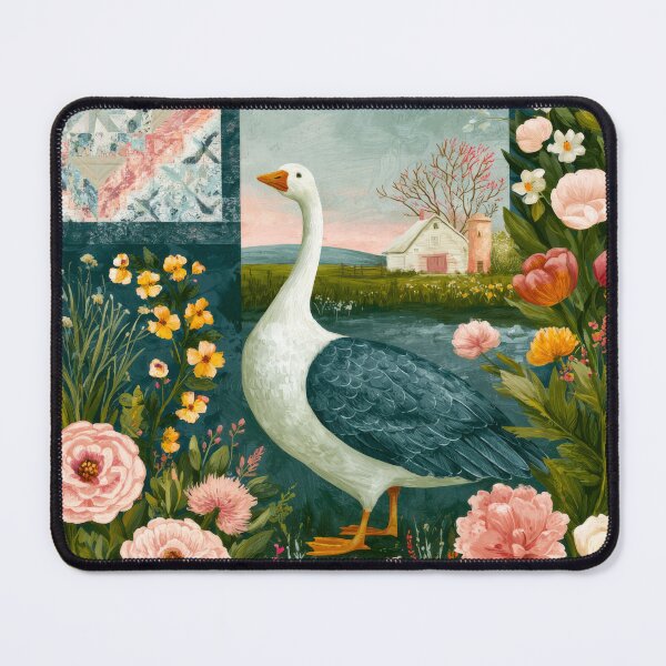 Item preview, Goose Patchwork Cottage Garden designed and sold by scicilysimonee.
