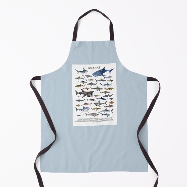 Item preview, SHARKS poster with names designed and sold by BEATRIZ ABAITUA.