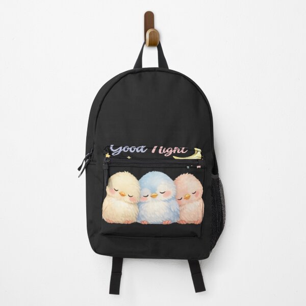 Item preview, Good Night Sleeping Birds | Cute Pastel Birds with Moon & Stars designed and sold by EdgeSphere.