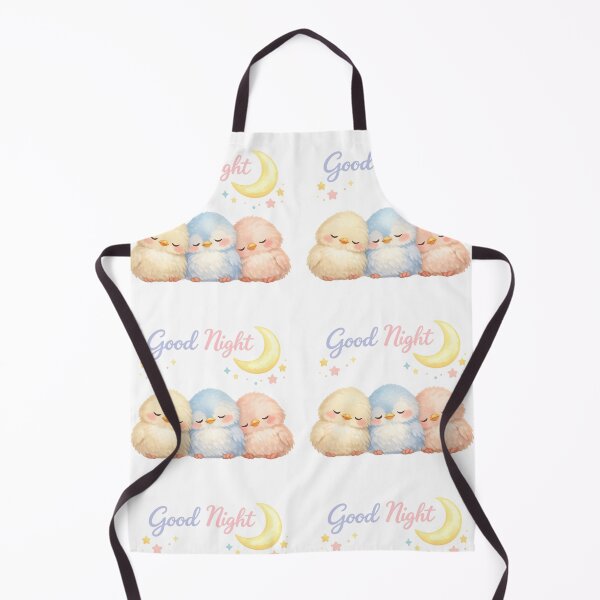 Item preview, Good Night Sleeping Birds | Cute Pastel Birds with Moon & Stars designed and sold by EdgeSphere.