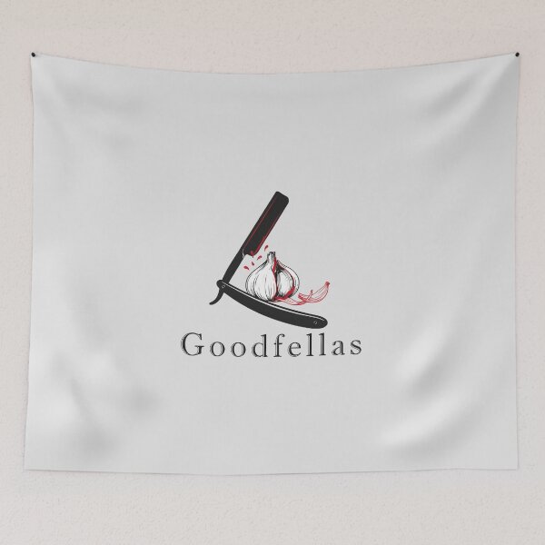 Item preview, Goodfellas Straight Razor Slicing Garlic Mob Kitchen Art designed and sold by Enea Kelo.