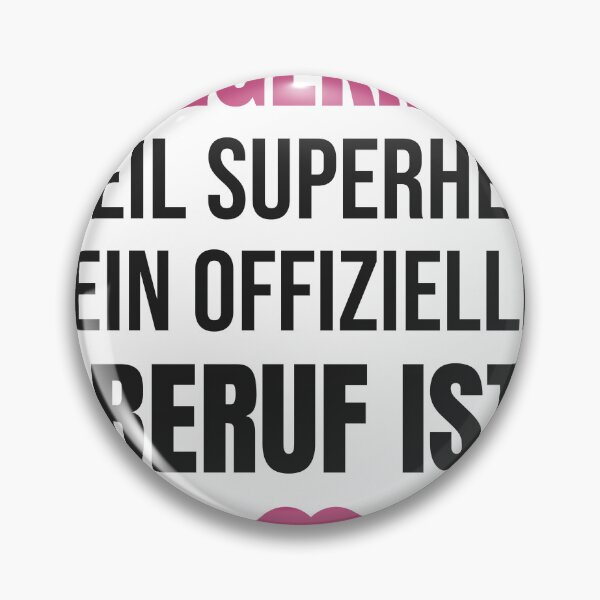 Item preview, Caregiver: Because superhero isn't an official profession | Quote designed and sold by GrinsWerk.