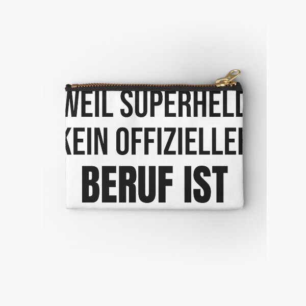 Item preview, Caregiver: Because superhero isn't an official profession | Quote designed and sold by GrinsWerk.