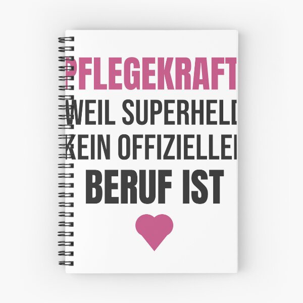 Item preview, Caregiver: Because superhero isn't an official profession | Quote designed and sold by GrinsWerk.