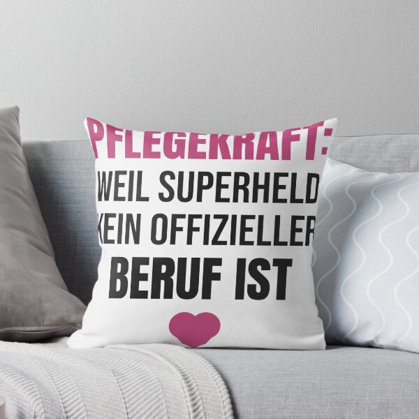 Item preview, Caregiver: Because superhero isn't an official profession | Quote designed and sold by GrinsWerk.