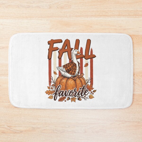 Item preview, Fall Favorite Goose On Pumpkin Perch designed and sold by hidetheyasin.